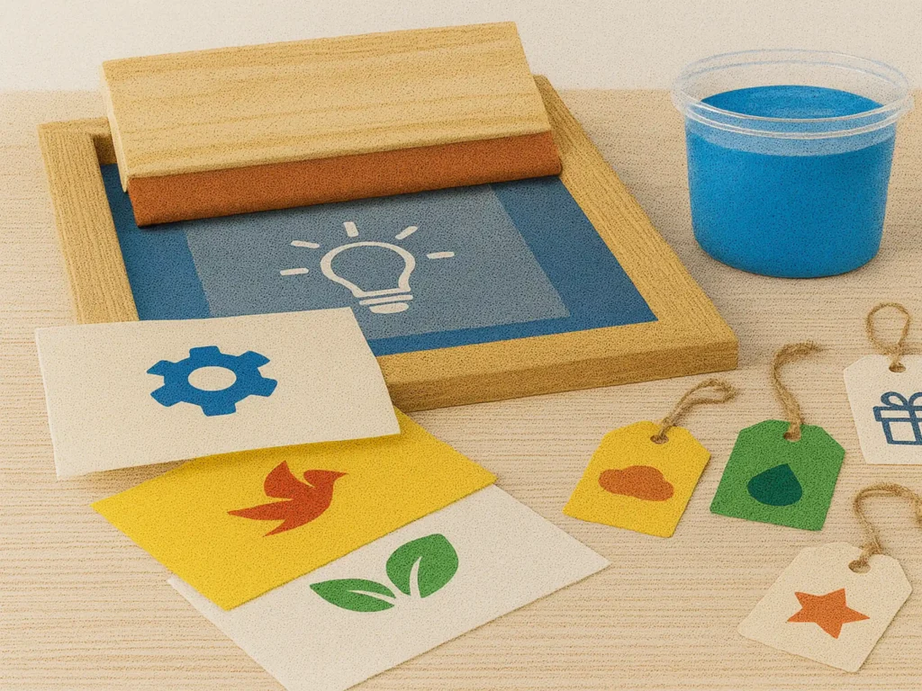 Cetak pada Kain Komponen